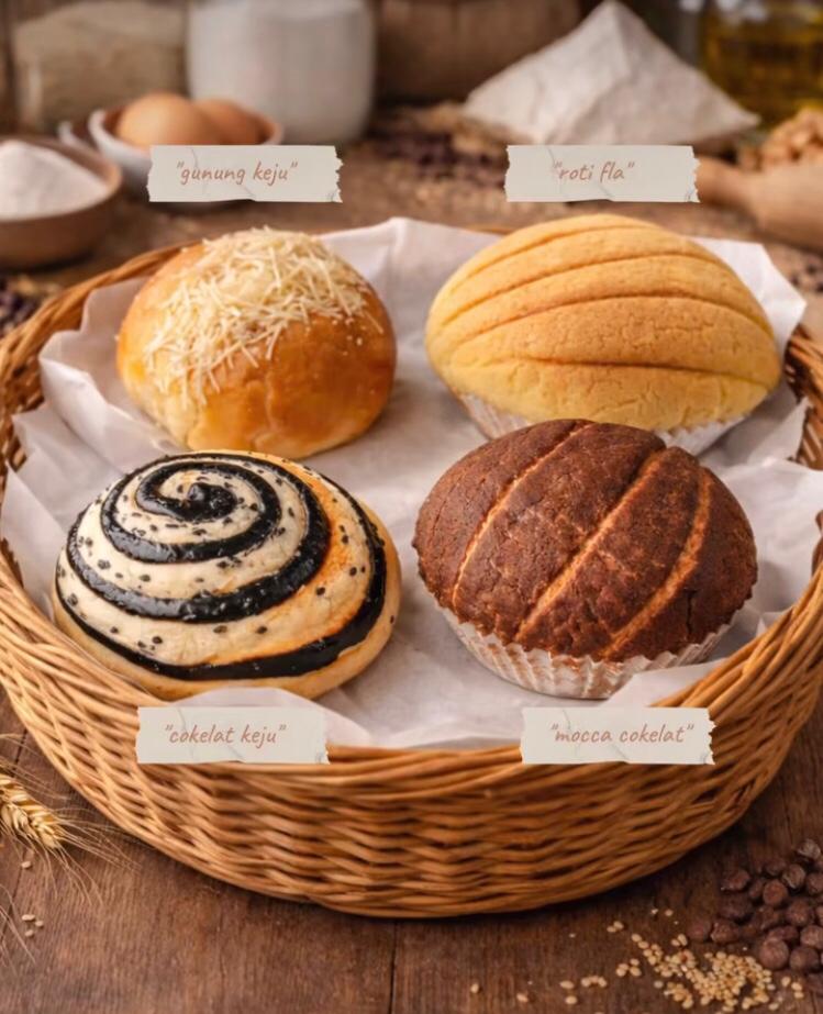Roti Manis Coklat